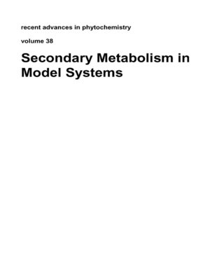 cover image of Secondary Metabolism in Model Systems